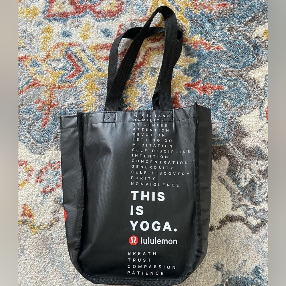 Reusable lululemon bag